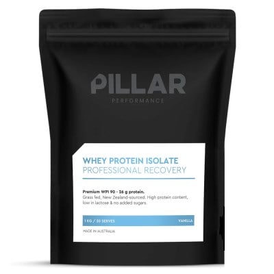 PILLAR Whey Protein Isolate - Grass Fed Vanilla - 1kg