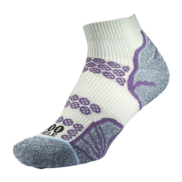 1000 Mile Lite Anklet Repreve Womens Sports Socks - Double Layer, Anti Blister