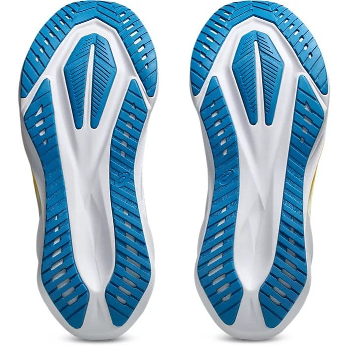 Asics Novablast 5 - Mens Running Shoes - Gravel/White - image 4