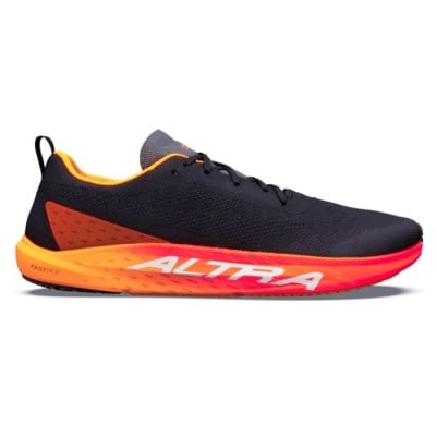 Altra Vanish Pulse - Mens Running Shoes - Black/Silver/Orange Pop