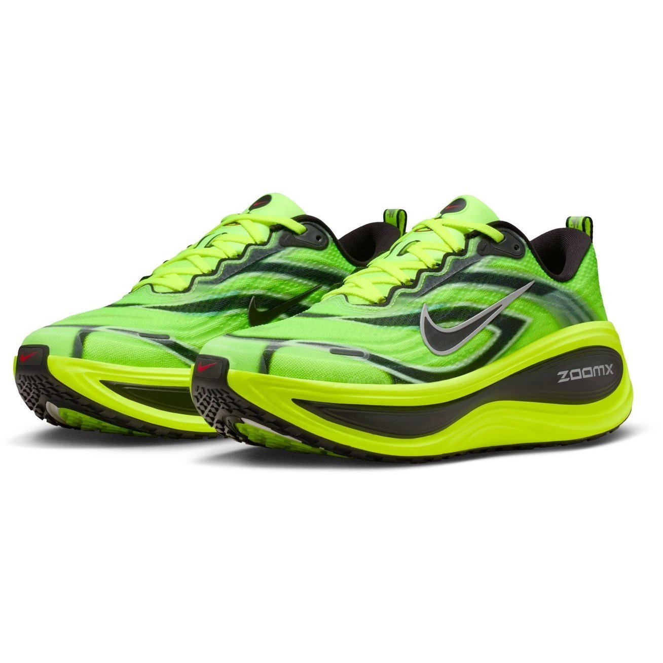 Nike Vomero Plus Ekiden - Mens Running Shoes - Multi Color/Black/Volt/White