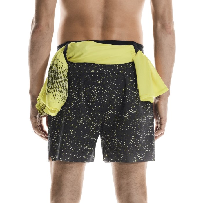 On Mens Ultra Shorts - Iron/Lime