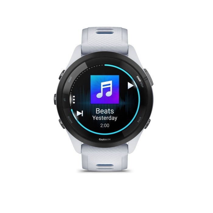 Garmin Forerunner 265 - GPS Running Smart Watch - Whitestone