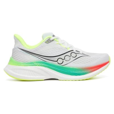 Saucony Endorphin Speed 5 - Mens Running Shoes - White/Multi