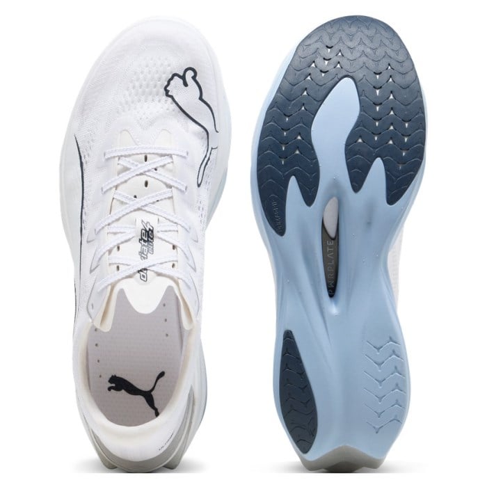 Puma Deviate Nitro Elite 4 - Mens Running Shoes - Puma White/Chambray - image 5