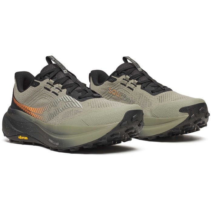 Saucony Xodus Ultra 4 - Mens Trail Running Shoes - Laurel/Black