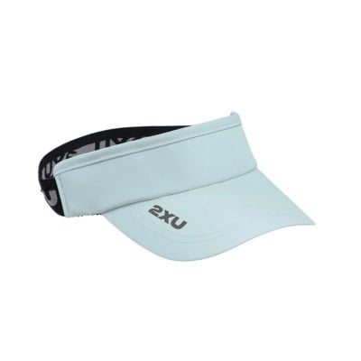 2XU Performance Running Visor - Smoke Blue/Black