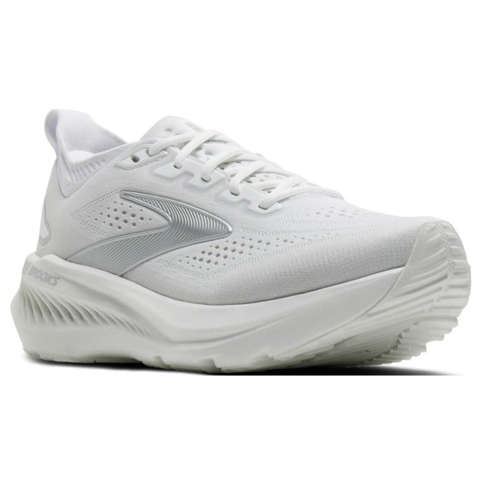 Brooks Glycerin GTS 23 - Womens Running Shoes - White/Oyster/Silver