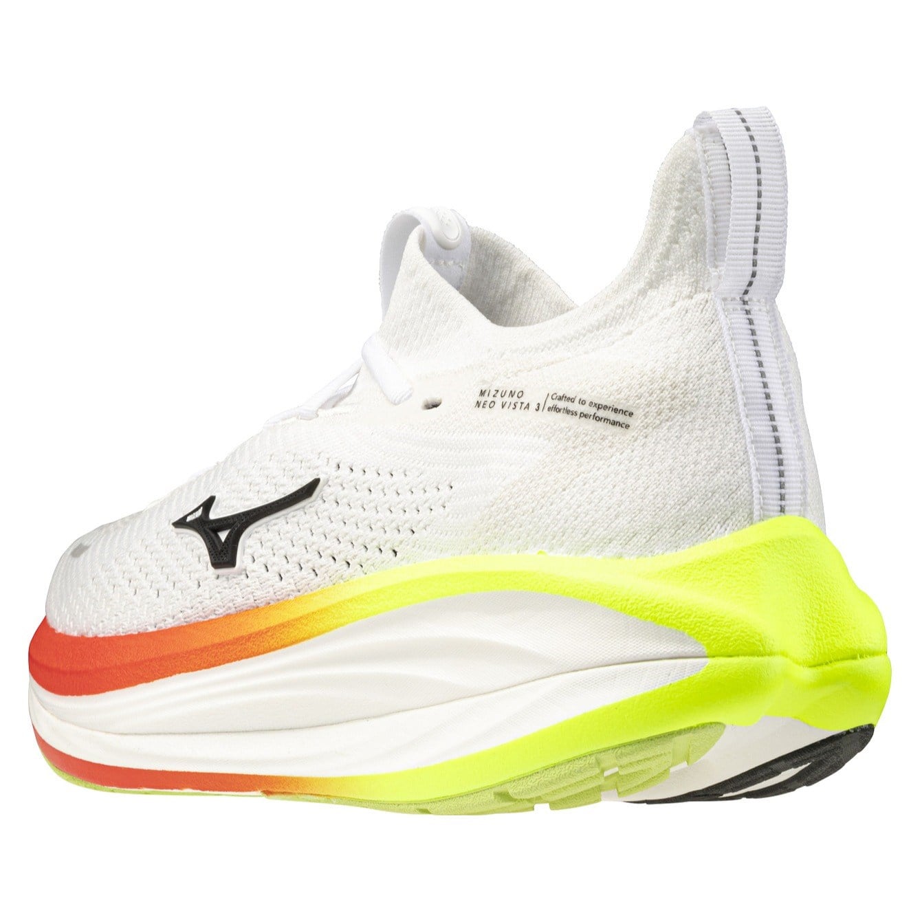 Mizuno Neo Vista 3 - Mens Running Shoes - White/Black/Orange - image 6