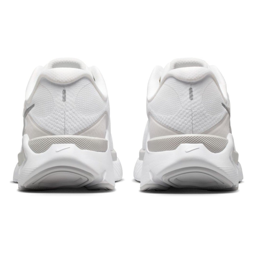 Nike Structure Plus - Womens Running Shoes - White/Metallic Silver/Photon Dust