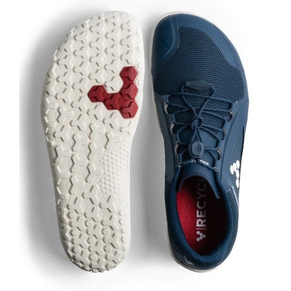Vivobarefoot Primus Trail 2.0 FG - Mens Trail Running Shoes - Insignia Blue