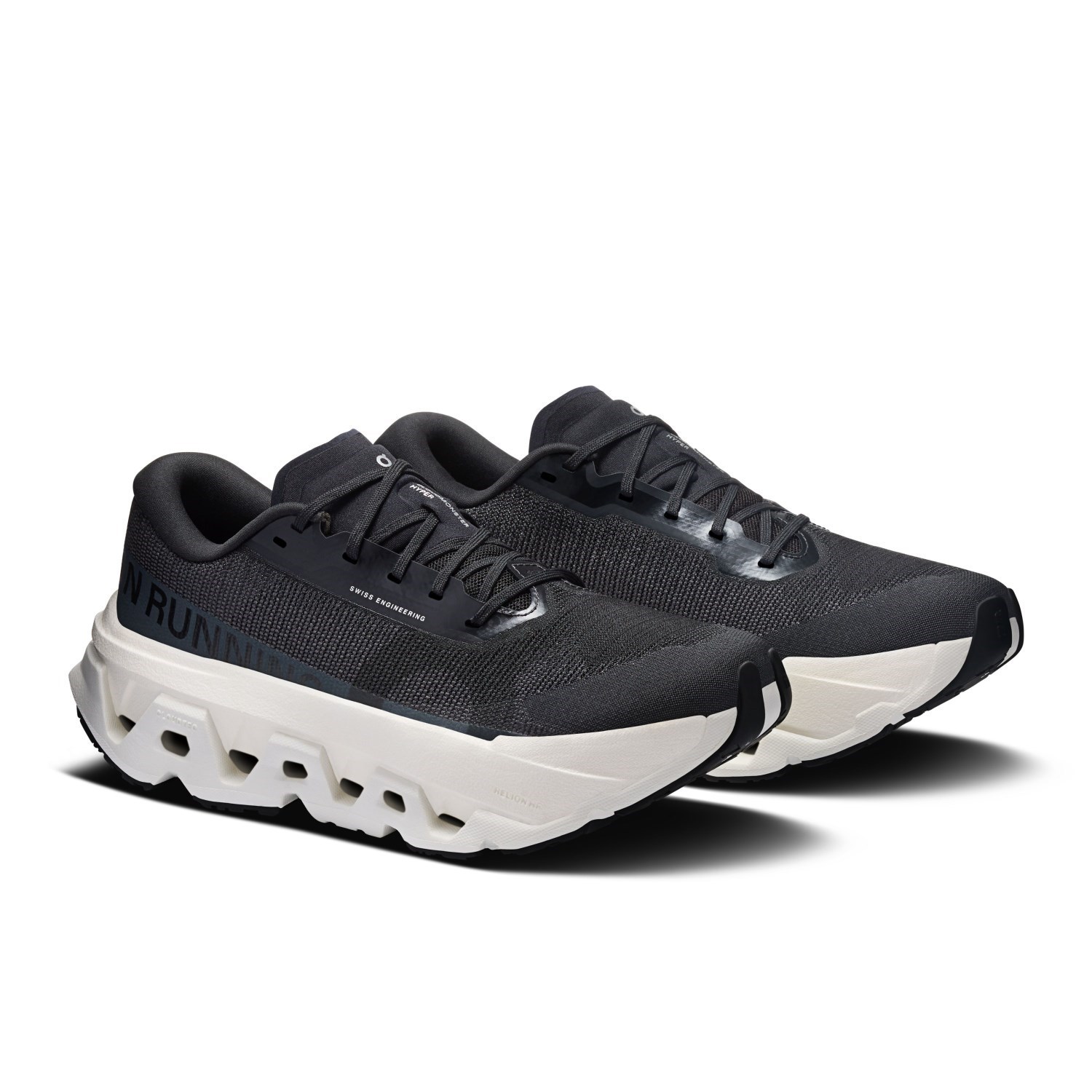 On Cloudmonster Hyper 3 - Womens Running Shoes - Black/Ivory