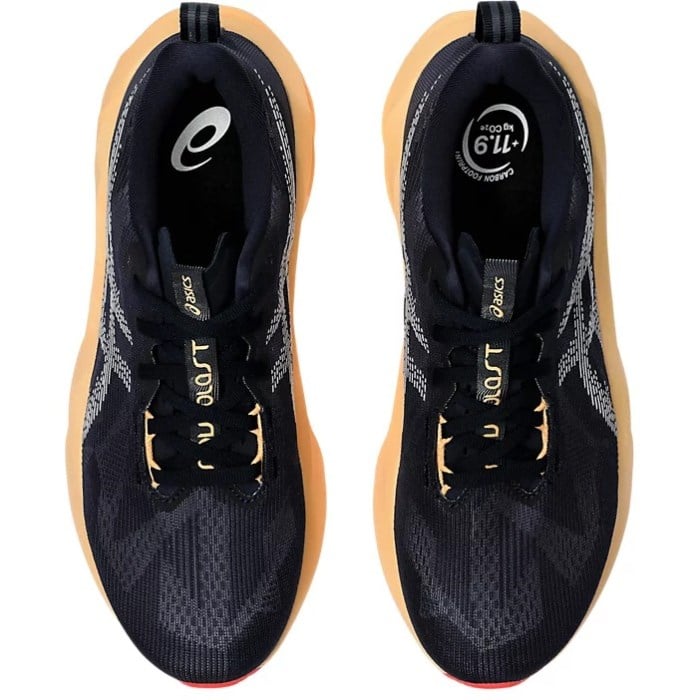 Asics Novablast 5 - Mens Running Shoes - Midnight/Orange Glow