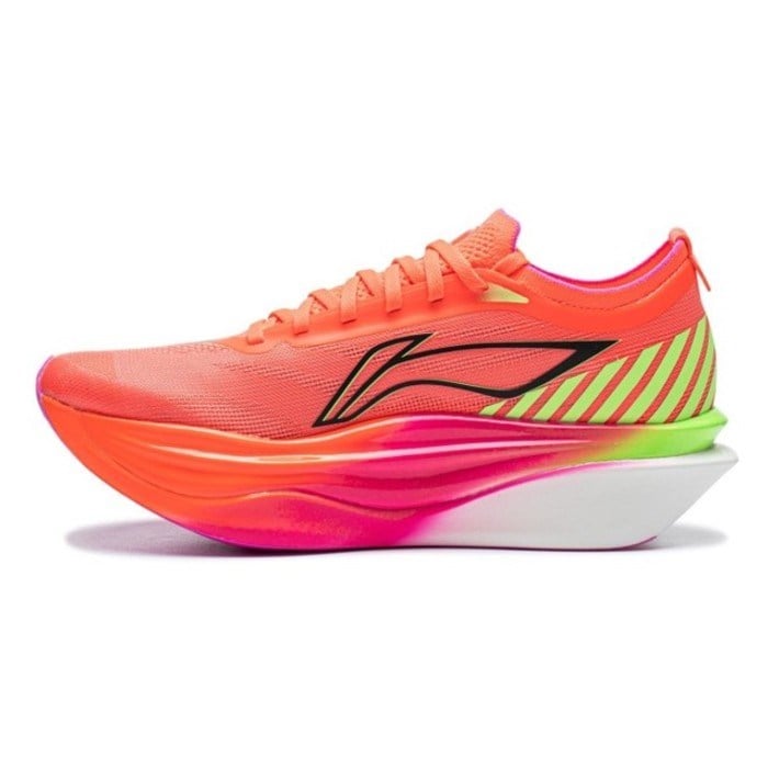 Li-Ning Feidian 6 Elite - Mens Running Shoes - Fluorescent Coral - image 3