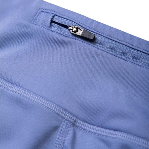 Ronhill Tech 4.5 Inch Twin Womens Running Shorts - Dark Periwinkle/Aquamint