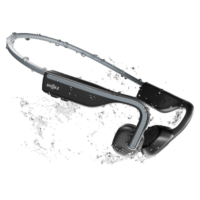 Shokz OpenMove Wireless Bluetooth Bone Conduction Headphones - Slate Grey - image 2