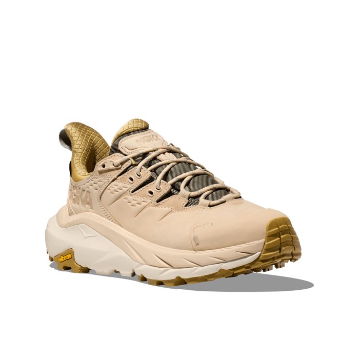 Hoka Kaha 2 Low GTX - Womens Trail Hiking Shoes - Oak/Alabaster