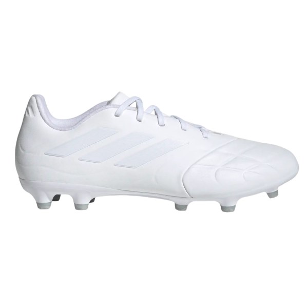 adidas Copa Pure.3 FG - Unisex Football Boots - Cloud White/Cloud White/Zero Metallic