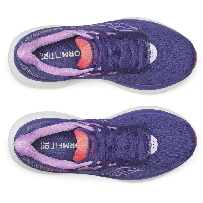 Saucony Triumph 23 - Womens Running Shoes - Marine/Coral