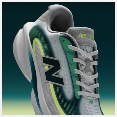 New Balance Ellipse v1 - Mens Running Shoes - Deep End/Glint Blue/Medusa Green