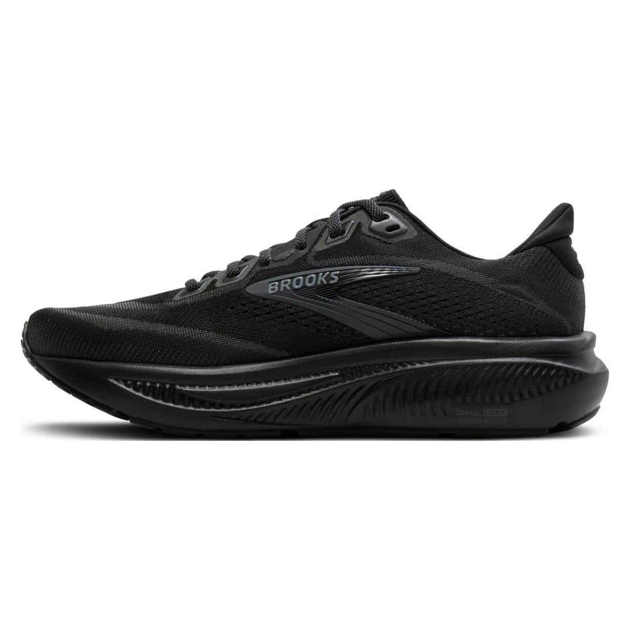 Brooks Ghost 18 - Mens Running Shoes - Black/Black/Ebony