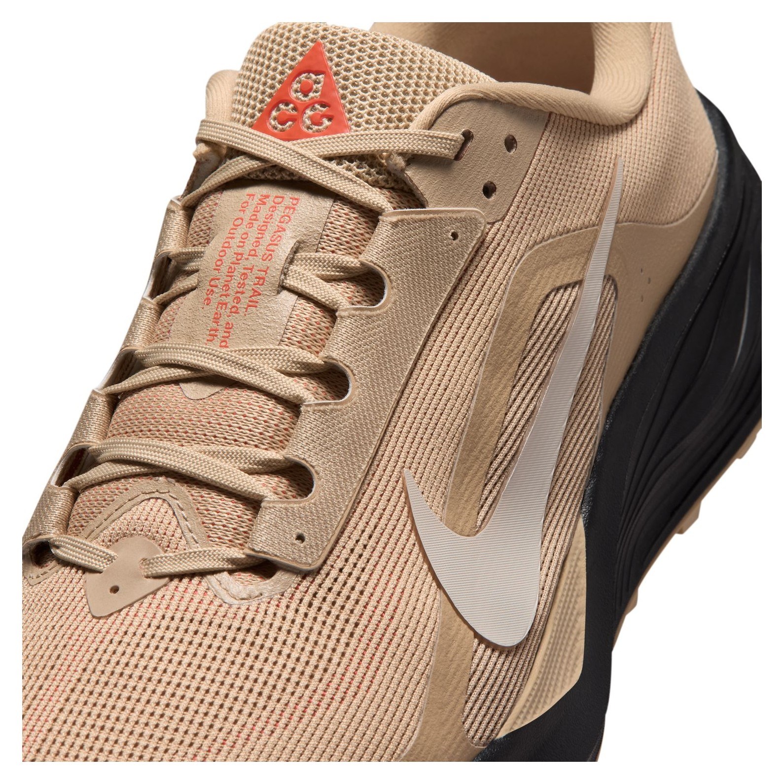 Nike ACG Pegasus Trail - Mens Trail Running Shoes - Linen /Light Orewood/Brown - image 7