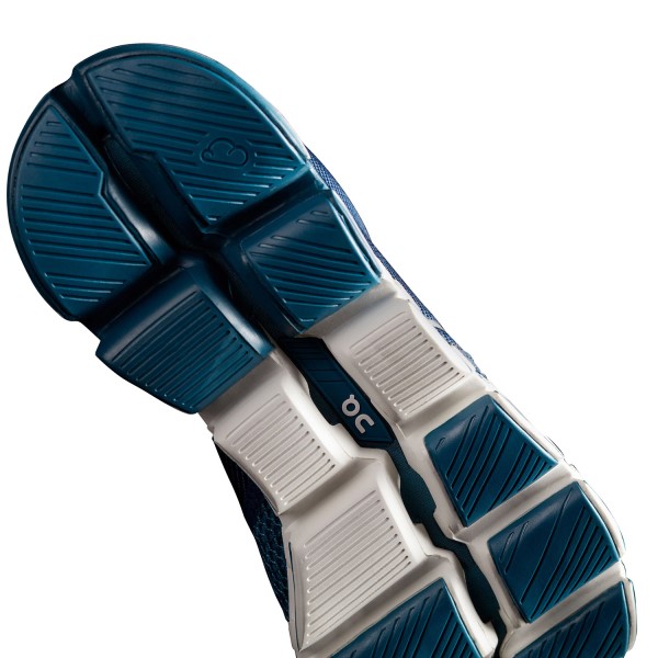 On Cloudflyer Classic - Womens Running Shoes - Storm/White