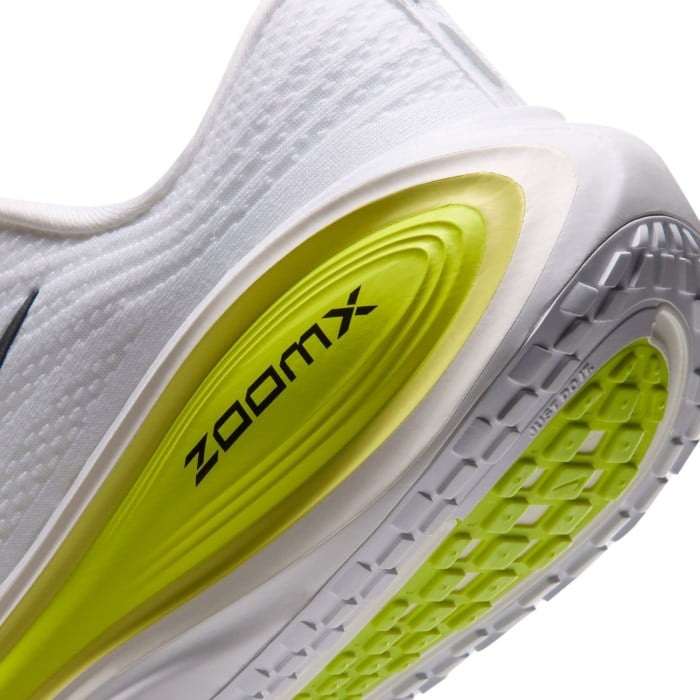 Nike Vomero Plus - Mens Running Shoes - White/Black/Lemon Venom/Electric Yellow - image 9