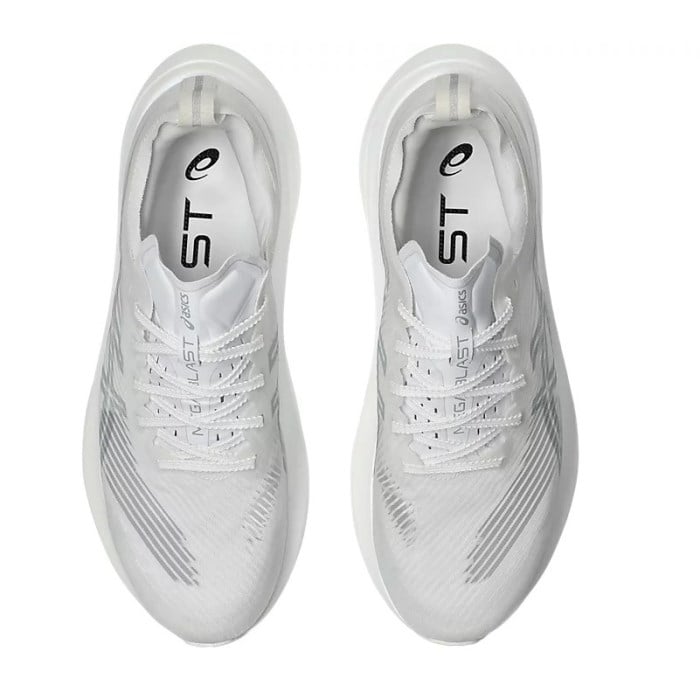 Asics MegaBlast - Unisex Running Shoes - White/Piedmont Grey