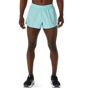 Asics Silver Split 2.5 Inch Mens Running Shorts