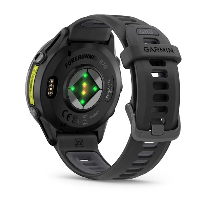 Garmin Forerunner 970 Premium GPS Running and Triathlon Smartwatch - Black/Amp Yellow