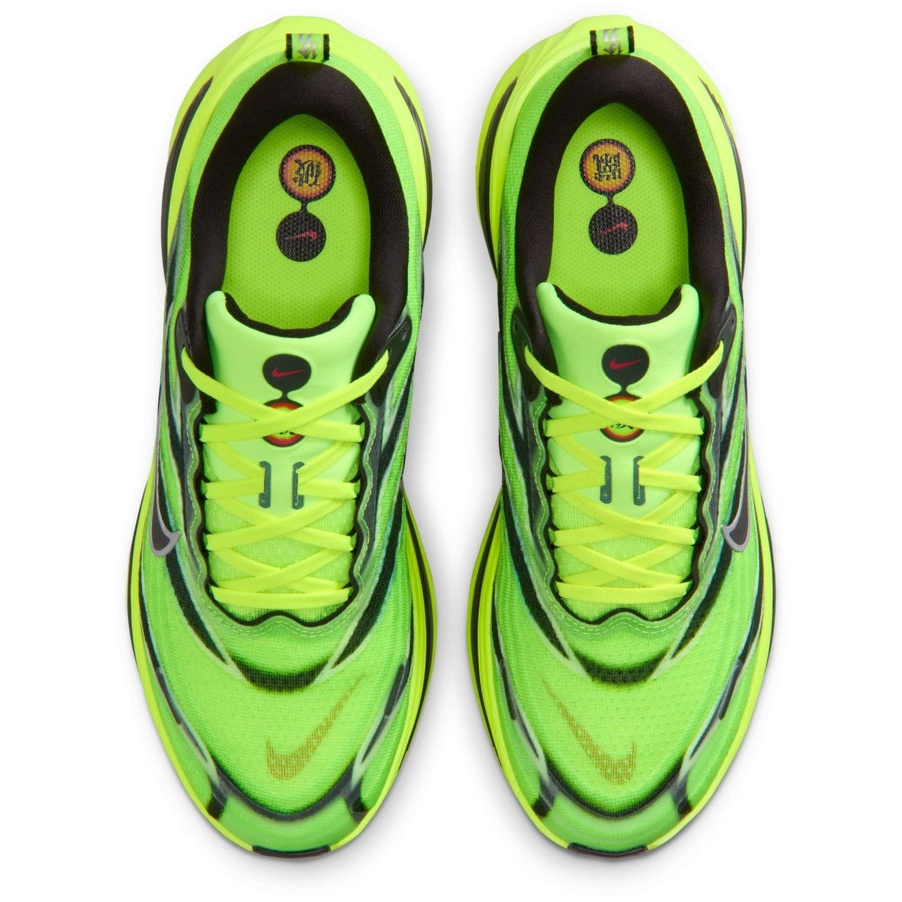 Nike Vomero Plus Ekiden - Mens Running Shoes - Multi Color/Black/Volt/White