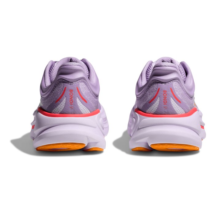 Hoka Bondi 9 - Womens Running Shoes - Aster Flower/Starlight Glow