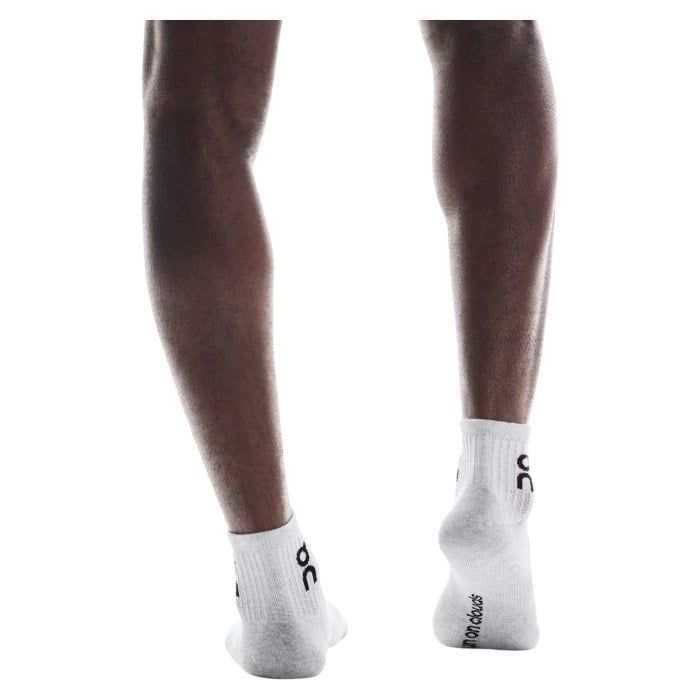 On Everyday Logo Sock Mid - 3 Pack - Heather Gray - image 3