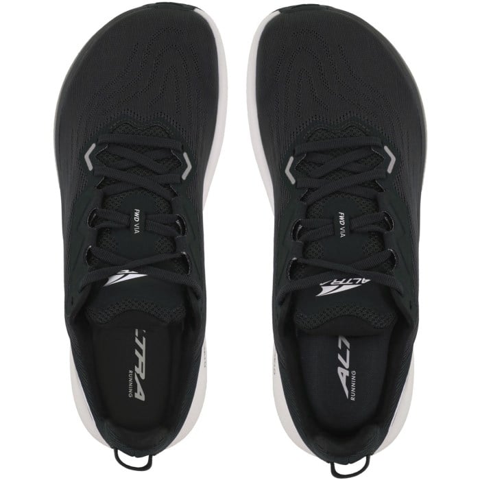 Altra FWD Via - Mens Running Shoes - Black/White