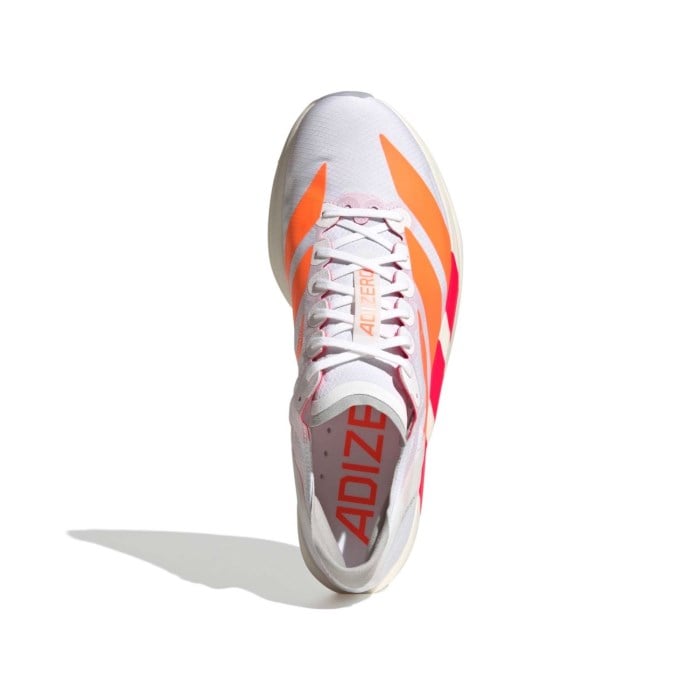 adidas Takumi Sen 11 - Mens Running Shoes - Cloud White/Lucid Orange/Lucid Red