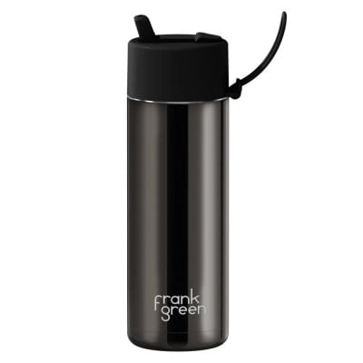 Frank Green Ceramic Reusable Bottle With Flip Straw Lid 20oz