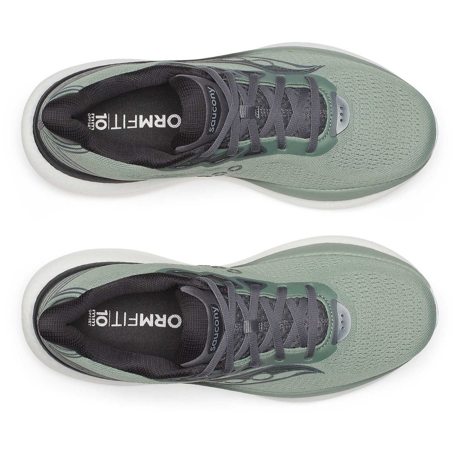 Saucony Triumph 23 - Mens Running Shoes - Iceberg/Carbon