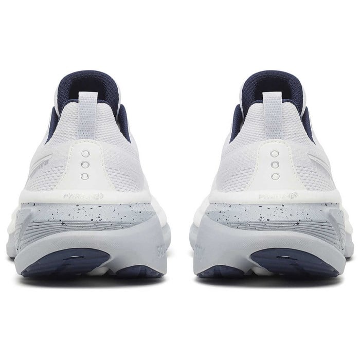 Saucony Hurricane 25 - Mens Running Shoes - White/Navy