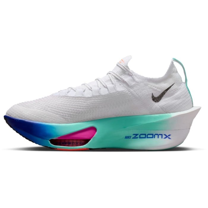 Nike Alphafly 3 - Mens Road Racing Shoes - White/Black/Hyper Turq/Concord