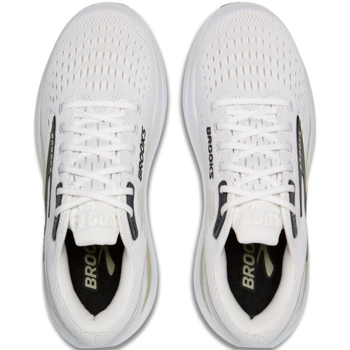 Brooks Ghost Max 3 - Mens Running Shoes - Bright White/Tea/Black