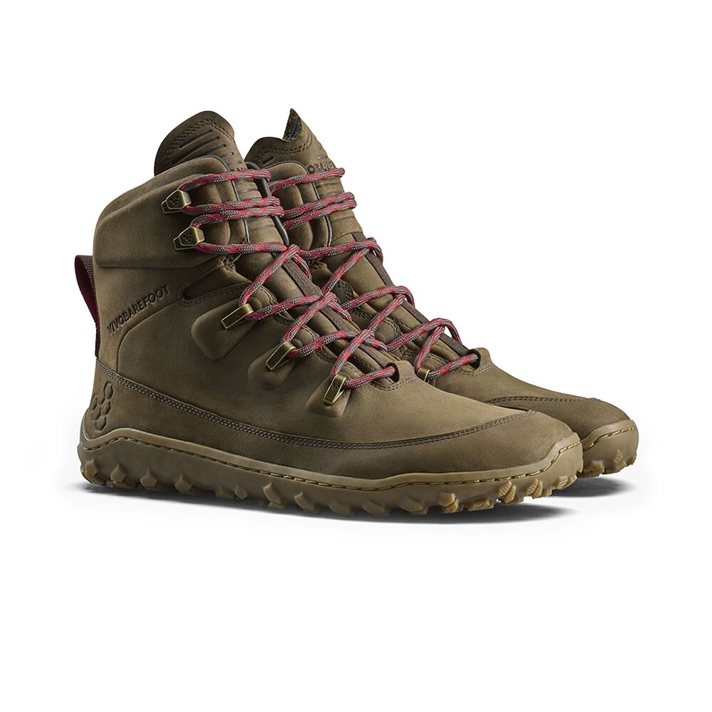 Vivoarefoot Tracker Leather AT II FG - Mens Hiking Boots - Bracken - image 2