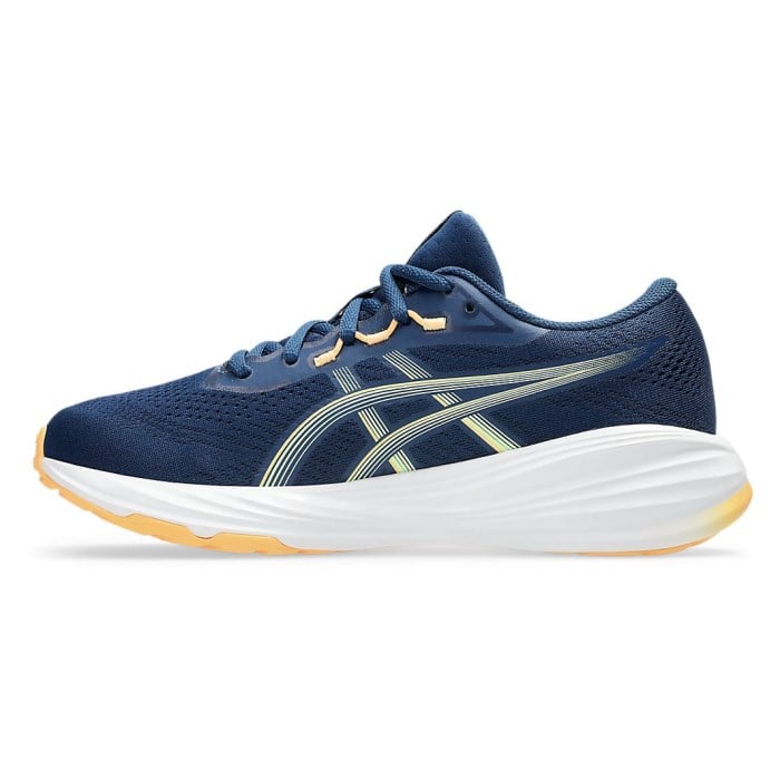 Asics Gel Cumulus 28 GS - Kids Running Shoes - Independence Blue/Orange Glow - image 3