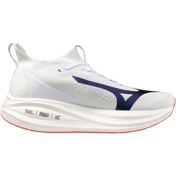 Mizuno Neo Vista 2 - Mens Running Shoes - White/White/Iris Bloom