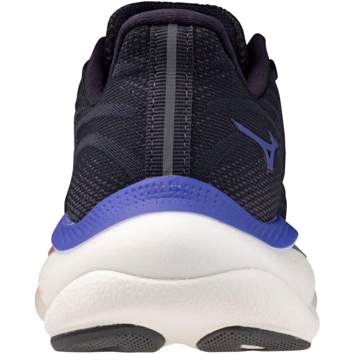 Mizuno Wave Sky 9 - Womens Running Shoes - Odyssey Grey/Striking Coral/Iris Bloom