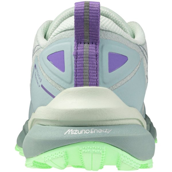 Mizuno Wave Daichi 9 - Womens Trail Running Shoes - Hint of Mint/Citadel Ether