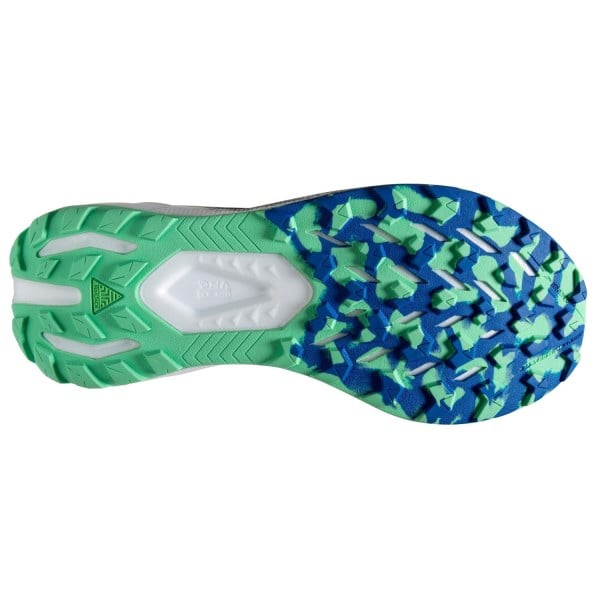 Brooks Catamount 3 - Mens Trail Running Shoes - Victoria Blue/Spring Bud