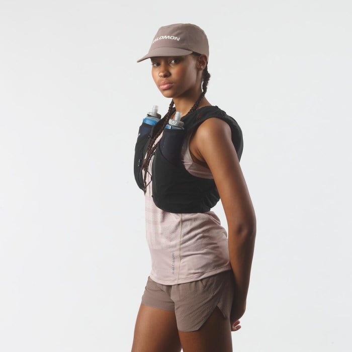 Salomon Advance Skin 5 Set Running Vest With Flasks - Black