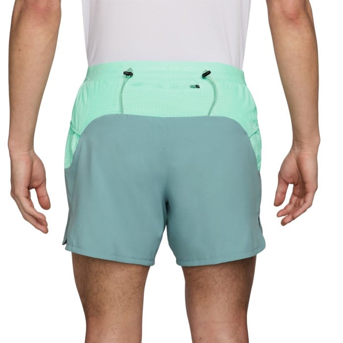 Nike Trail Second Sunrise Mens 5 Inch Brief Lined Running Shorts - Cannon/Mint Foam/College