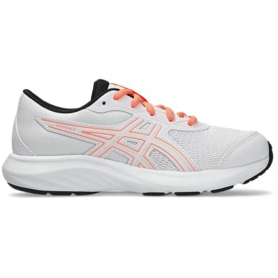 Asics Contend 9 GS - Kids Running Shoes - White/Pearl Pink